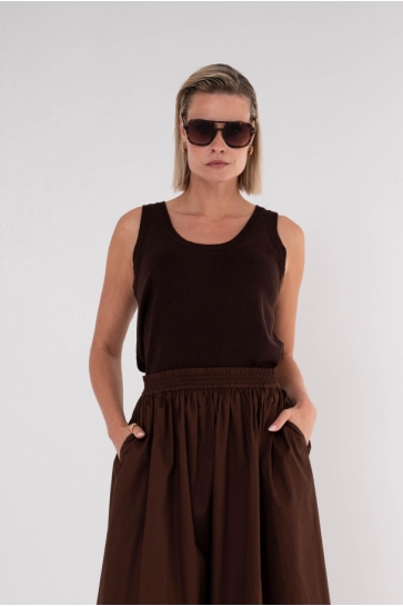 Maicazz Top TREASURE TOP SU26 60 203 CHOCO