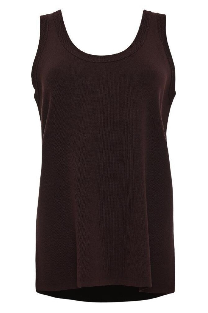 Maicazz bruine dames top | Vooraanzicht