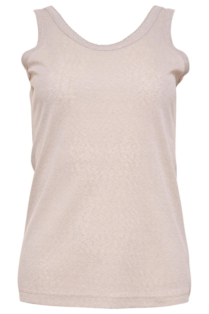 Maicazz beige dames top | Vooraanzicht