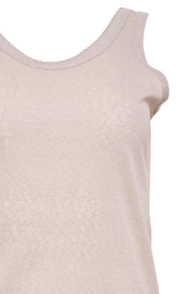 Maicazz beige dames top | Close up