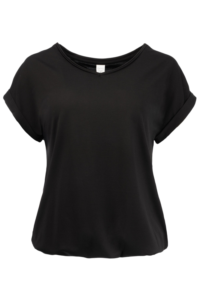 NED zwarte dames t-shirt | Vooraanzicht