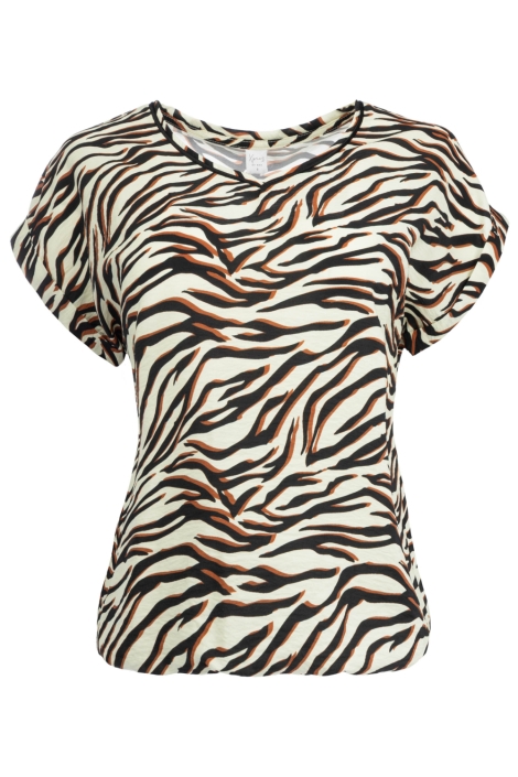 NED bruine dames t-shirt | Vooraanzicht