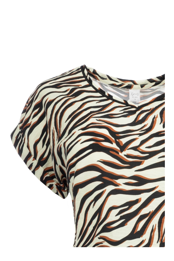 NED bruine dames t-shirt | Close up