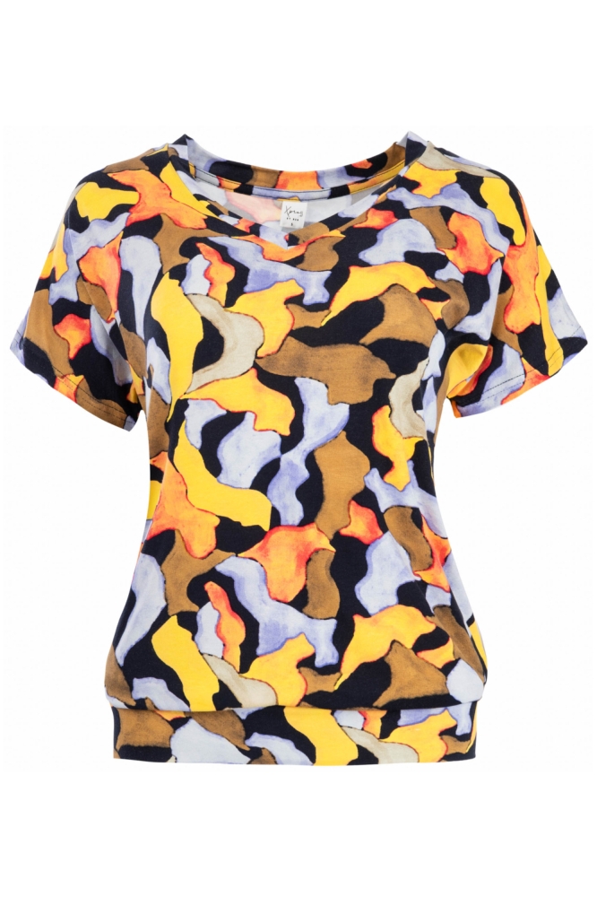 NED oranje dames t-shirt | Vooraanzicht