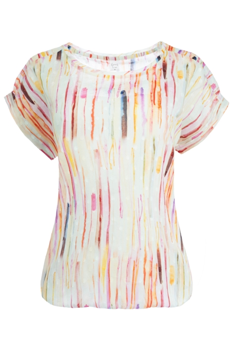 NED roze dames t-shirt | Vooraanzicht