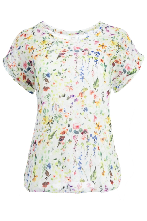 NED multi color dames t-shirt | Vooraanzicht