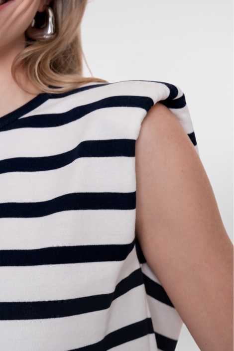 Geisha ecru dames top | Close up