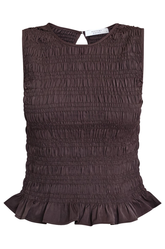 SisterS point bruine dames top | Vooraanzicht