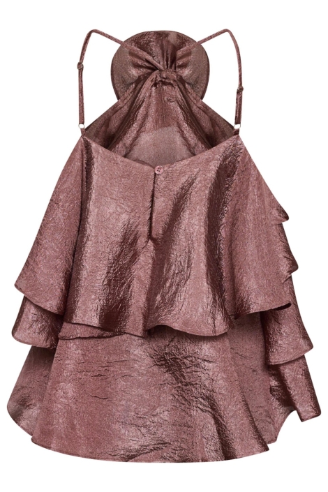 SisterS point bruine dames top | Achteraanzicht