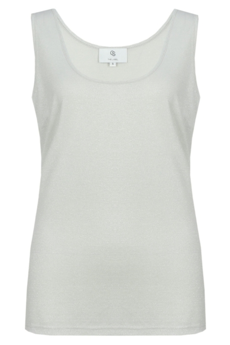 C&S The Label witte dames top | Vooraanzicht