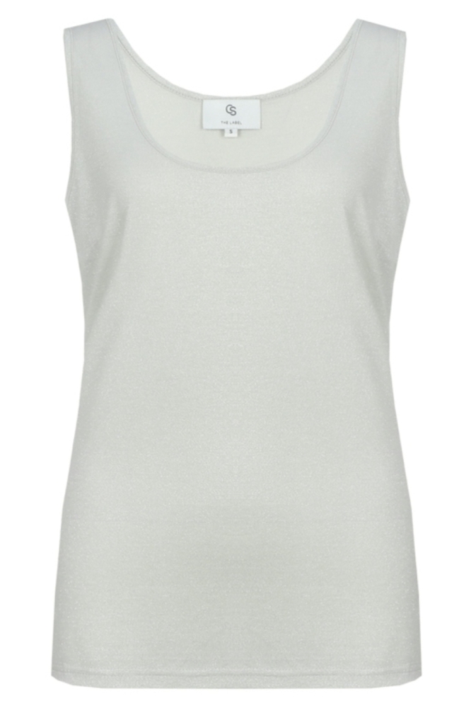 C&S The Label witte dames top | Vooraanzicht