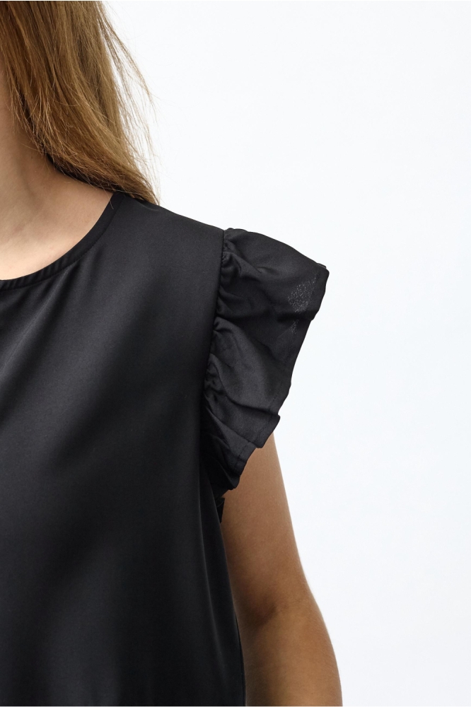 SisterS point zwarte dames top | Close up