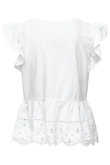 SisterS point witte dames top | Achteraanzicht