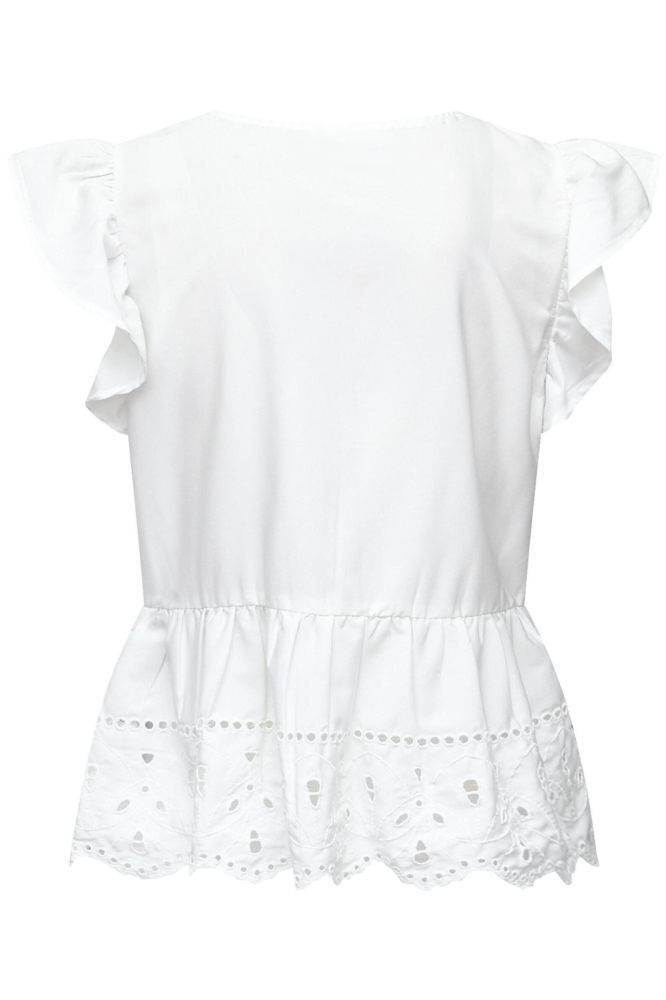 SisterS point witte dames top | Achteraanzicht