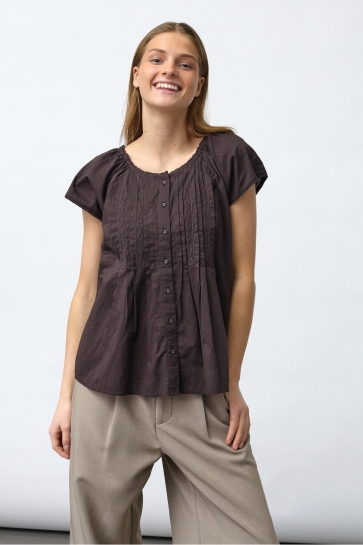 SisterS point T-shirt ISABA SL 19630 D.Chocolate