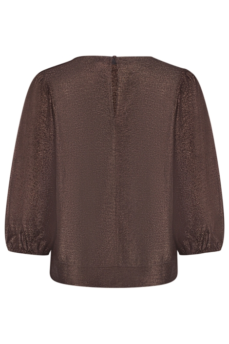 Geisha bronzen dames t-shirt | Achteraanzicht