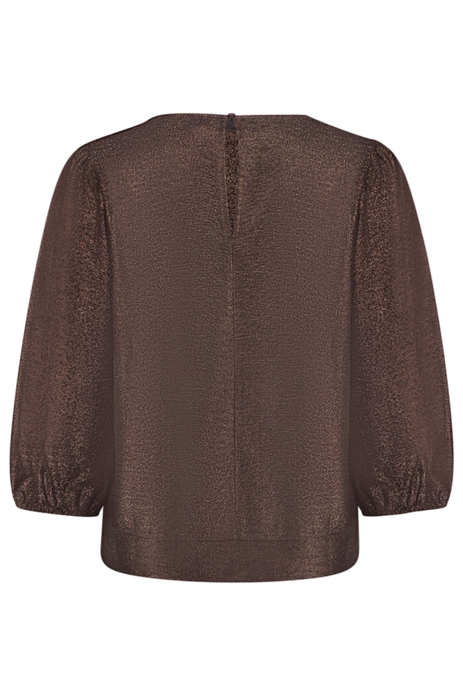 Geisha bronzen dames t-shirt | Achteraanzicht