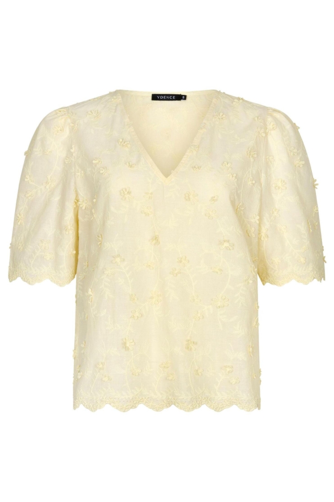 Ydence gele dames top | Vooraanzicht