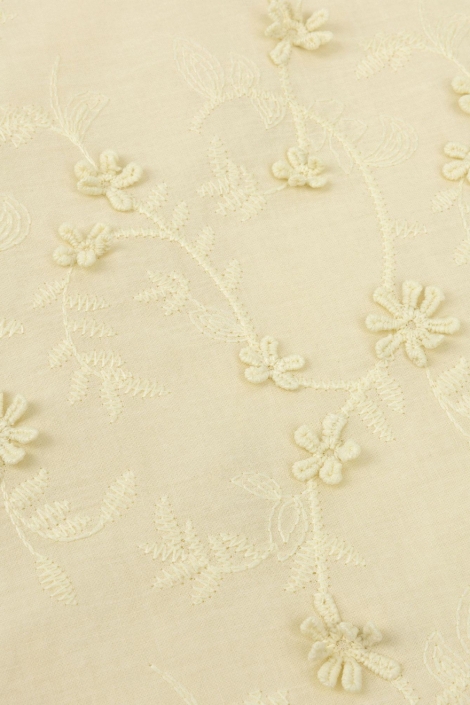Ydence gele dames top | Kleurstaal