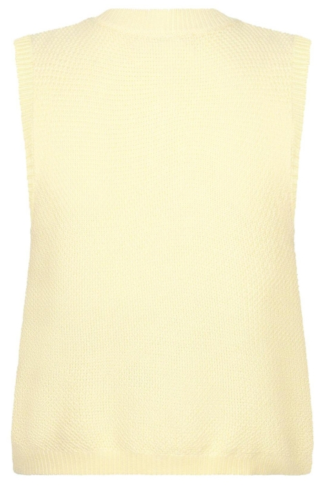 Ydence gele dames top | Achteraanzicht