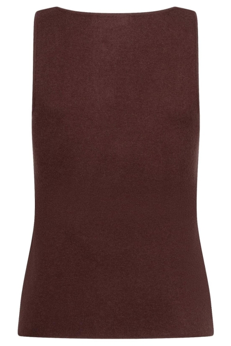 Ydence bruine dames top | Achteraanzicht