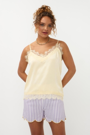 Ydence Top TOP CALLIE HSS2609 SOFT YELLOW