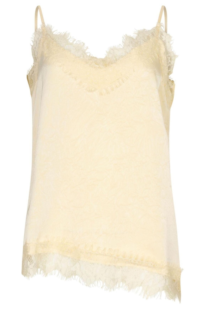 Ydence gele dames top | Vooraanzicht