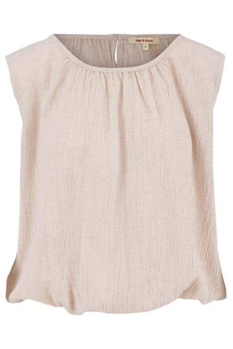 Zusss ecru dames top | Vooraanzicht