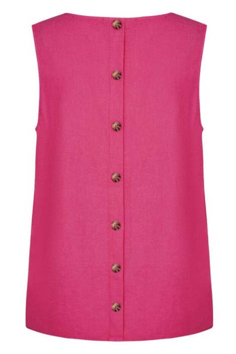 Freequent roze dames top | Achteraanzicht