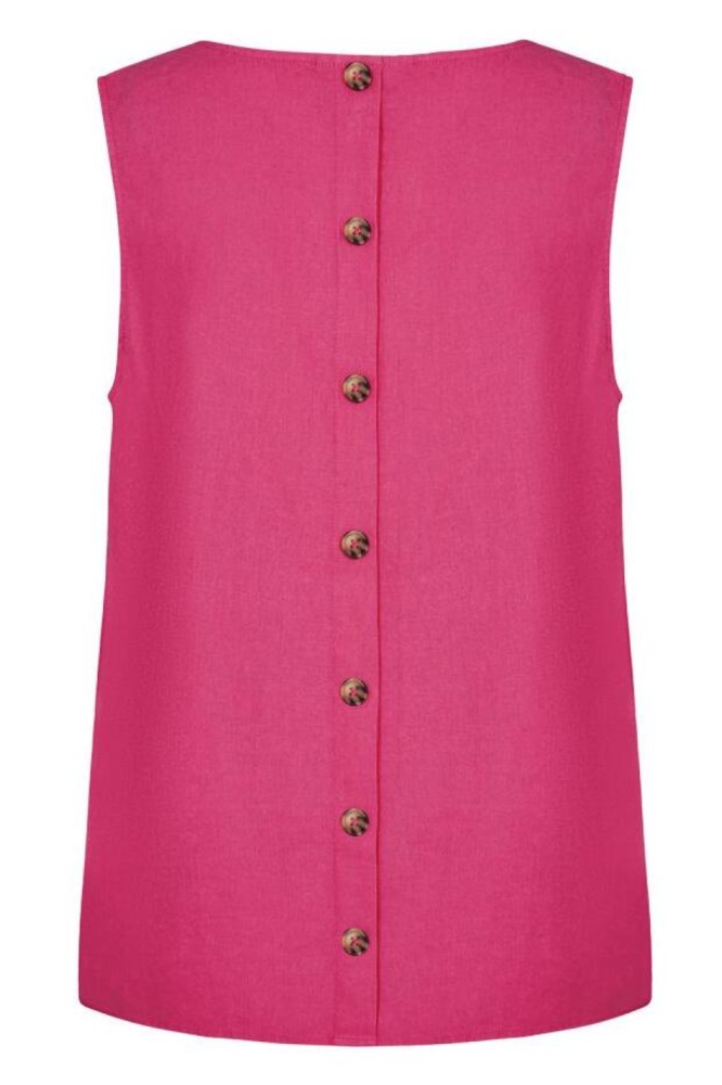 Freequent roze dames top | Achteraanzicht