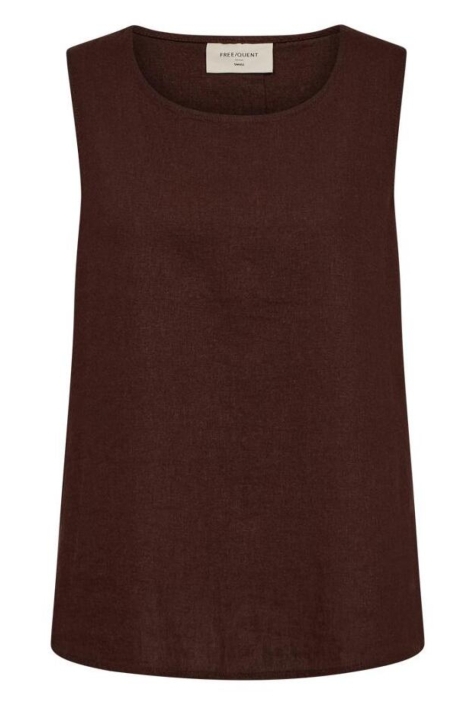Freequent bruine dames top | Vooraanzicht