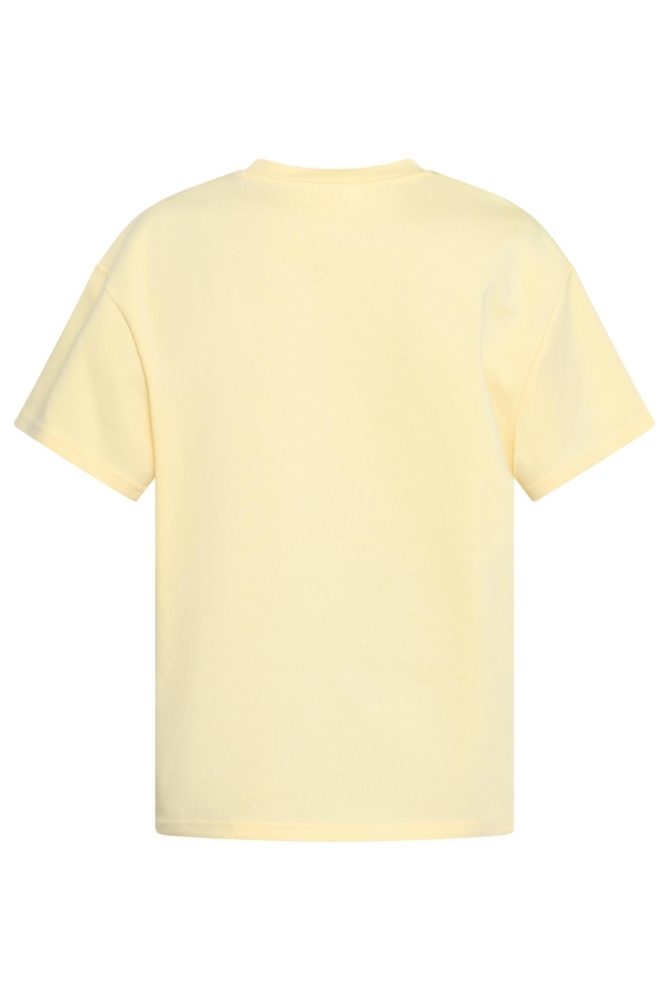 SisterS point gele dames t-shirt | Achteraanzicht