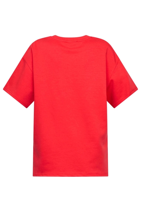 SisterS point rode dames t-shirt | Achteraanzicht