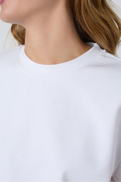 SisterS point witte dames t-shirt | Close up