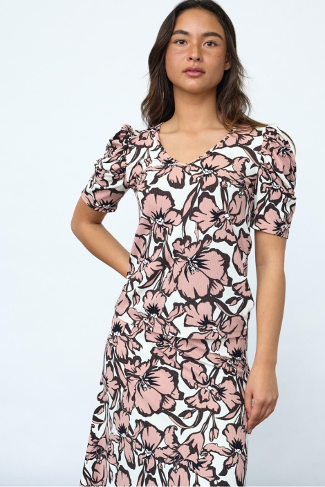 SisterS point roze dames t-shirt | Model vooraanzicht