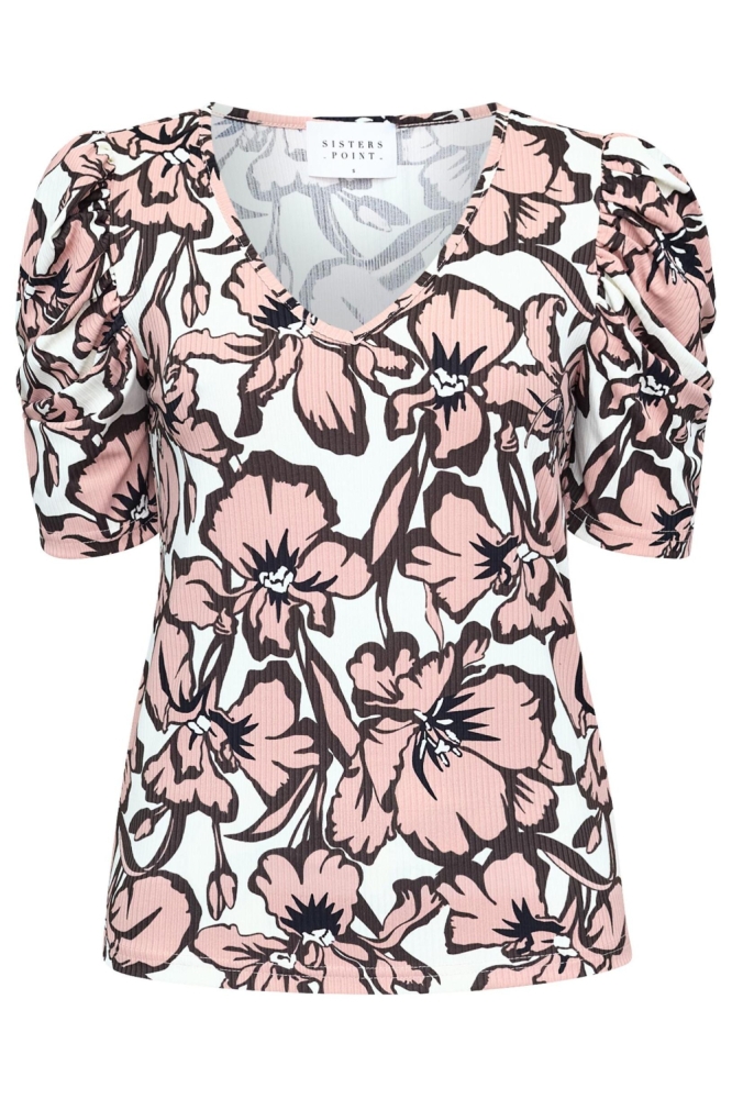 SisterS point roze dames t-shirt | Vooraanzicht