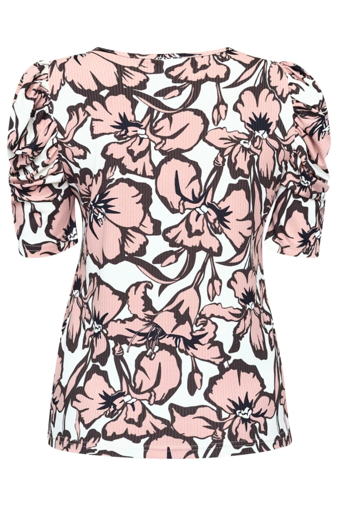 SisterS point roze dames t-shirt | Achteraanzicht