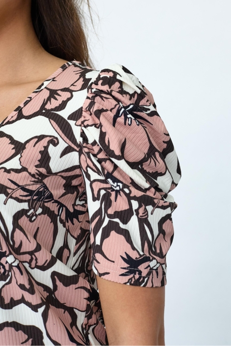 SisterS point roze dames t-shirt | Close up