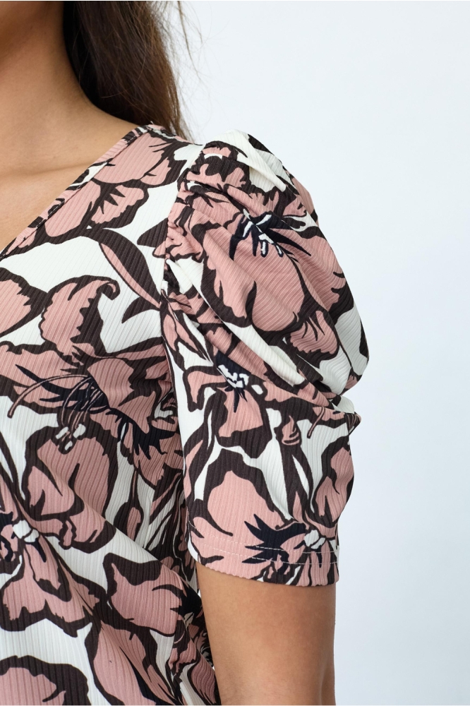 SisterS point roze dames t-shirt | Close up