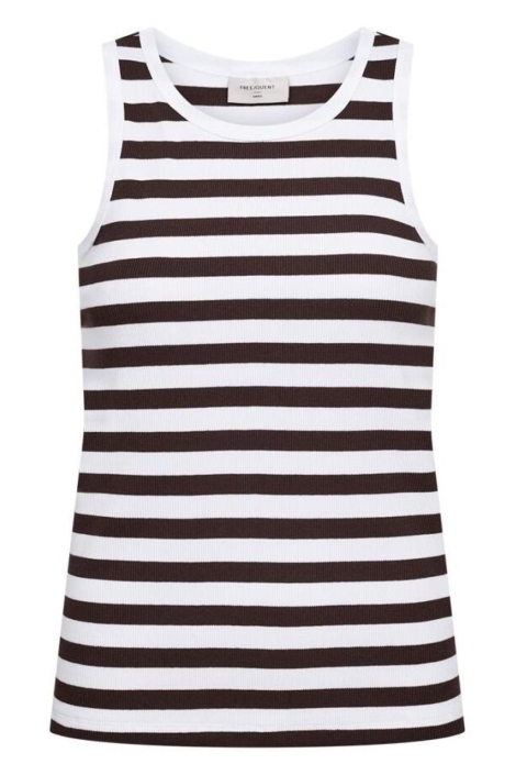 Freequent witte dames top | Vooraanzicht