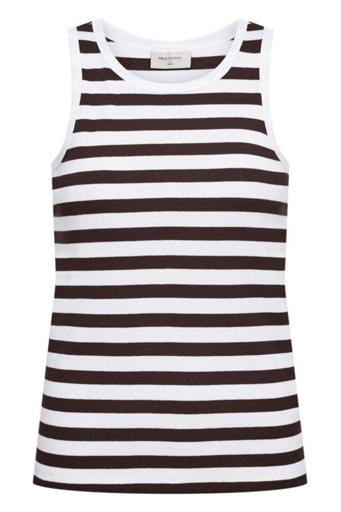 Freequent witte dames top | Vooraanzicht