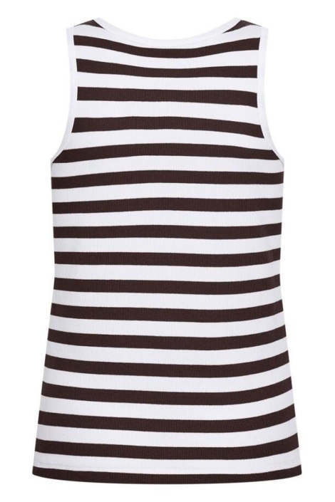 Freequent witte dames top | Achteraanzicht