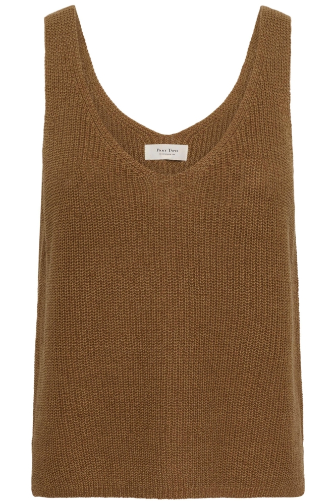 Part Two cognac dames top | Vooraanzicht