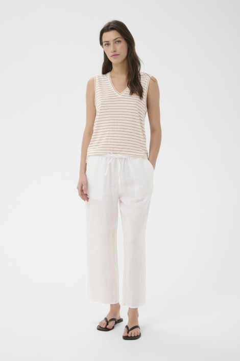 Part Two ecru dames top | Model