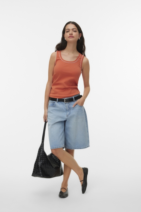 Vero Moda oranje dames top | Model