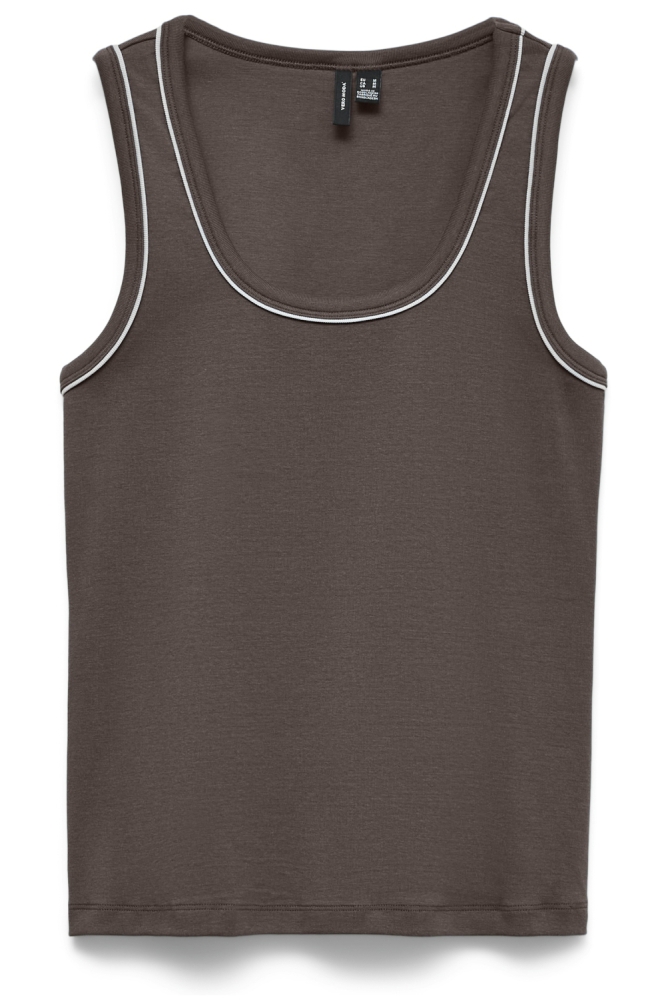 Vero Moda bruine dames top | Vooraanzicht