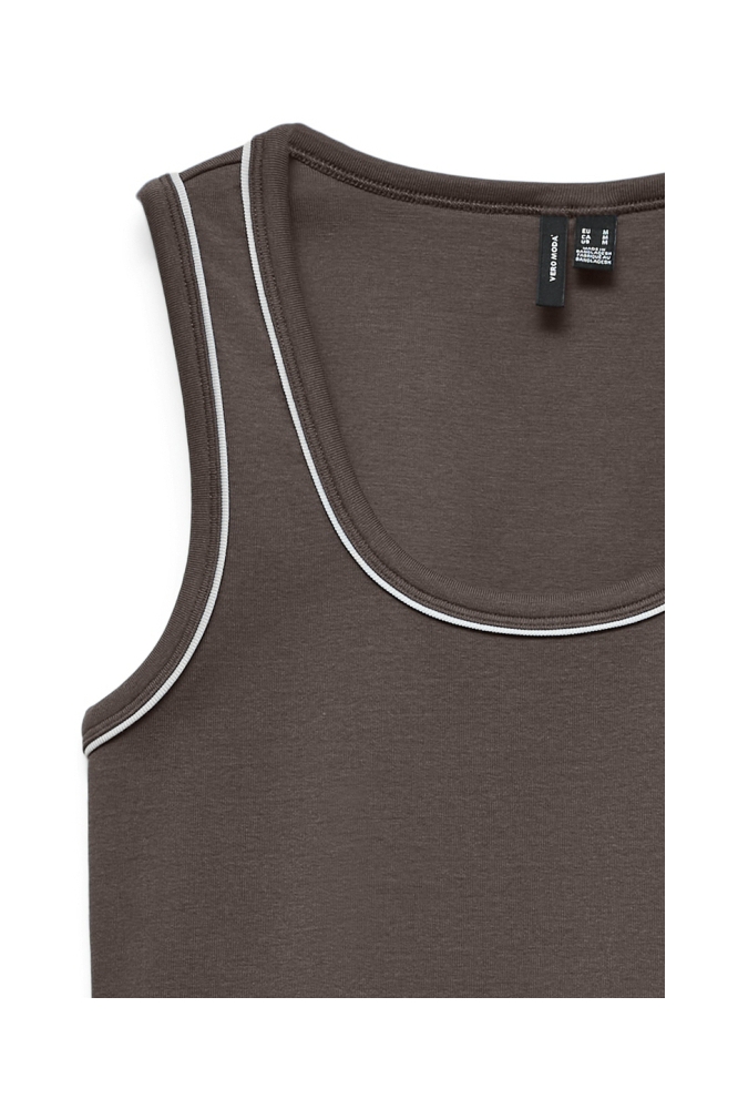 Vero Moda bruine dames top | Close up