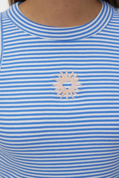 Vero Moda witte dames top | Close up