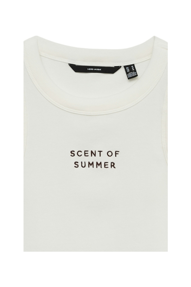 Vero Moda witte dames top | Close up