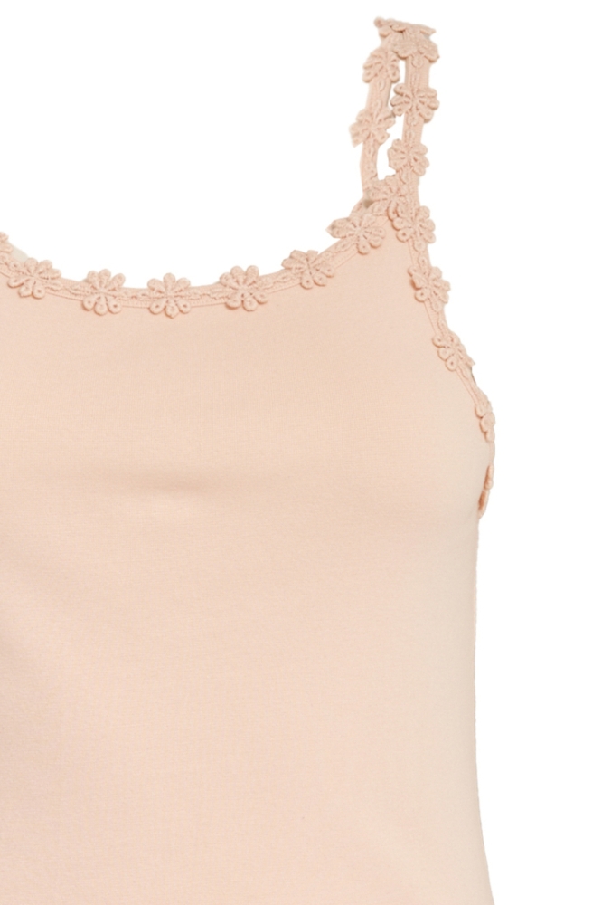 Peppercorn roze dames top | Close up